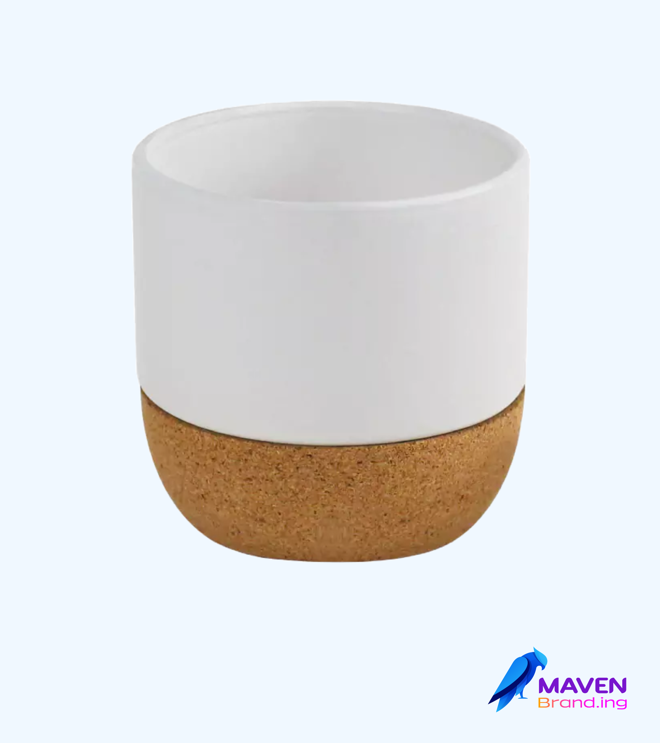 Ceramic Cup with Cork Base Uganda
