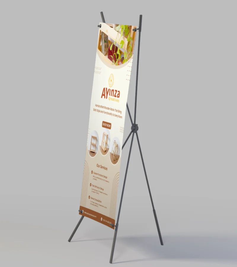 X Stand Banners in Uganda