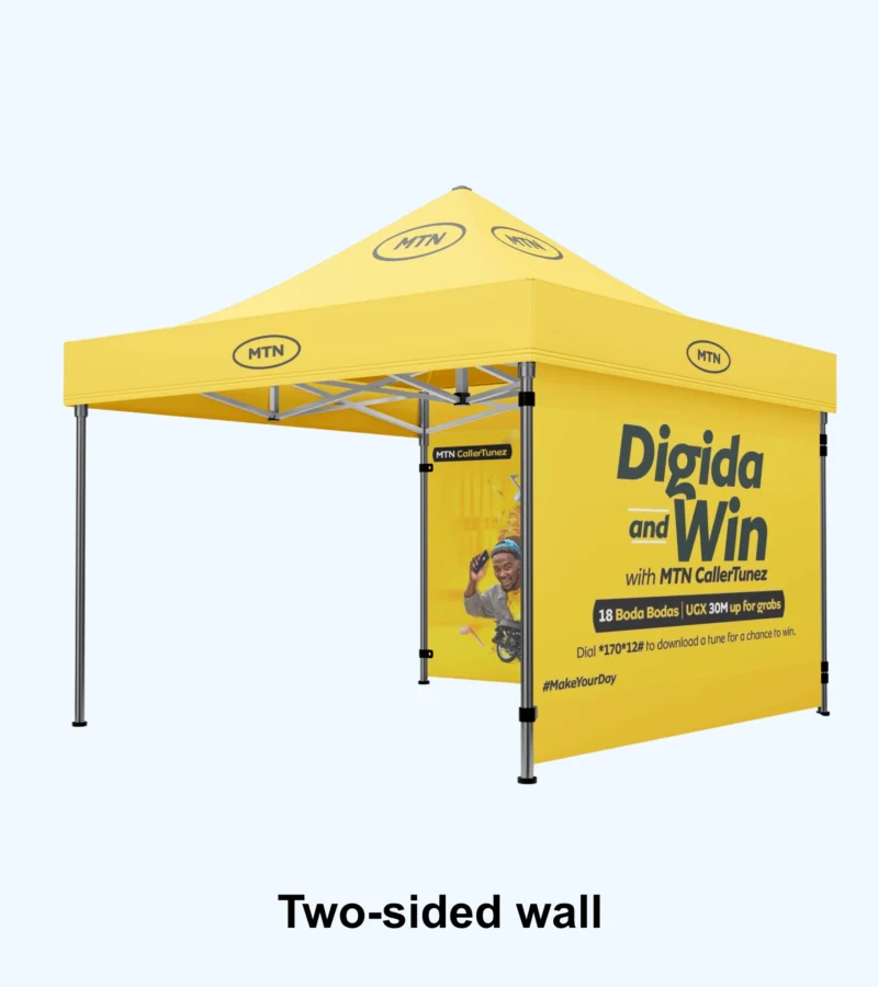 Gazebo Tents Two-sided Wall in Uganda Gazebo Tents In Uganda
